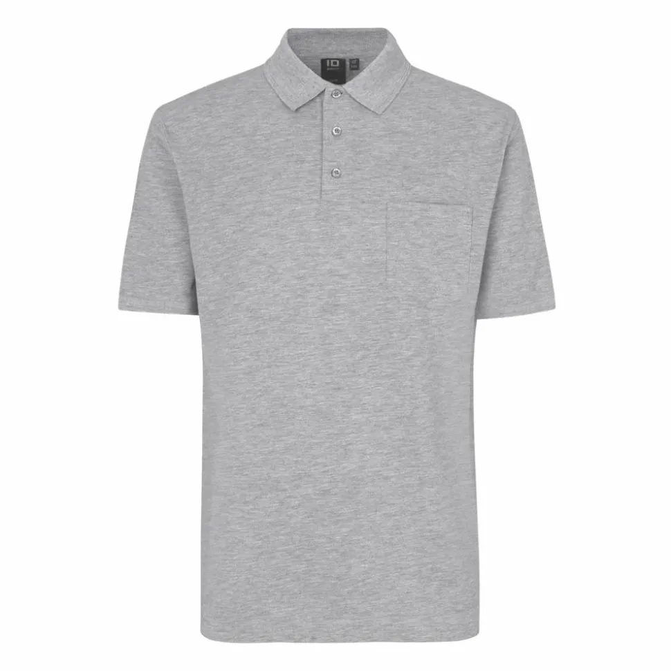 ID Herre Polo - Grey Melange