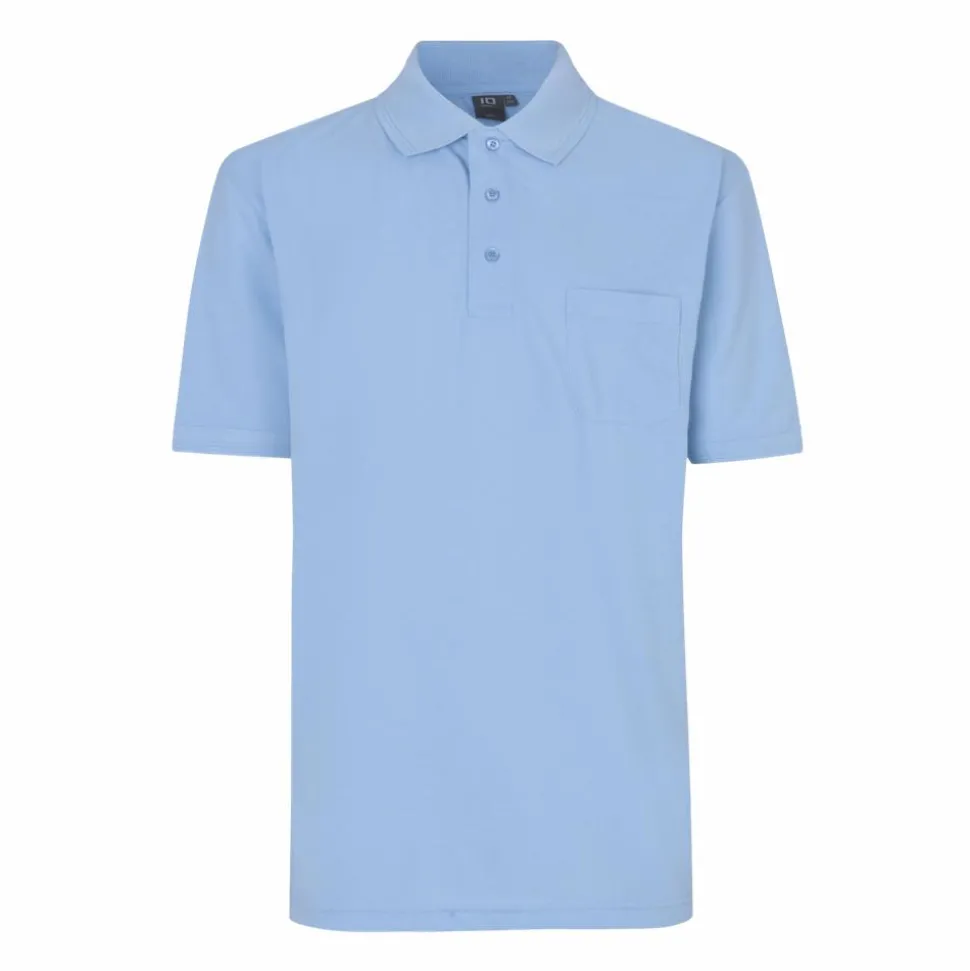 ID Herre Polo - Light Blue