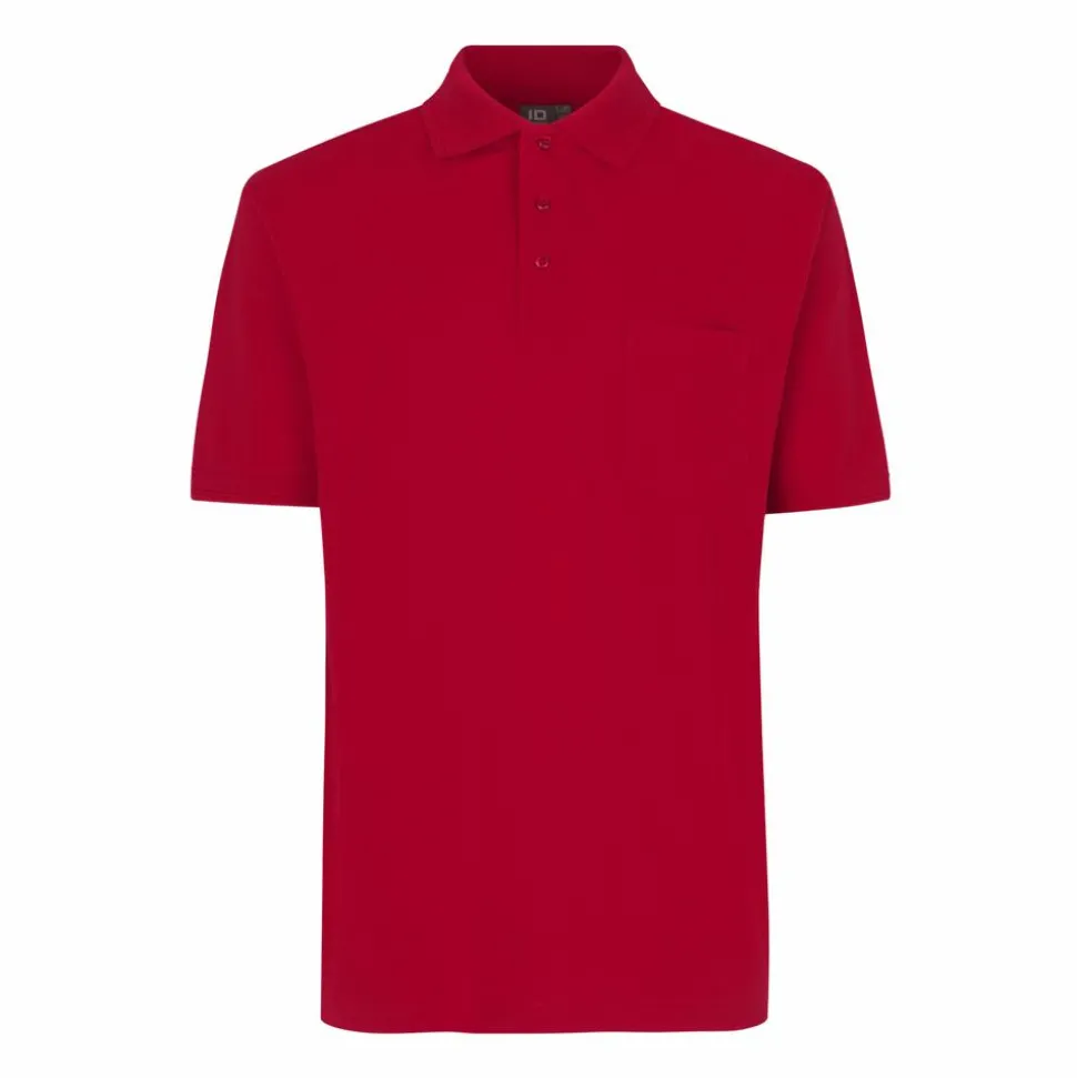 ID Herre Polo - Red