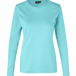 ID Interlock Dame Langærmet t-shirt - Mint
