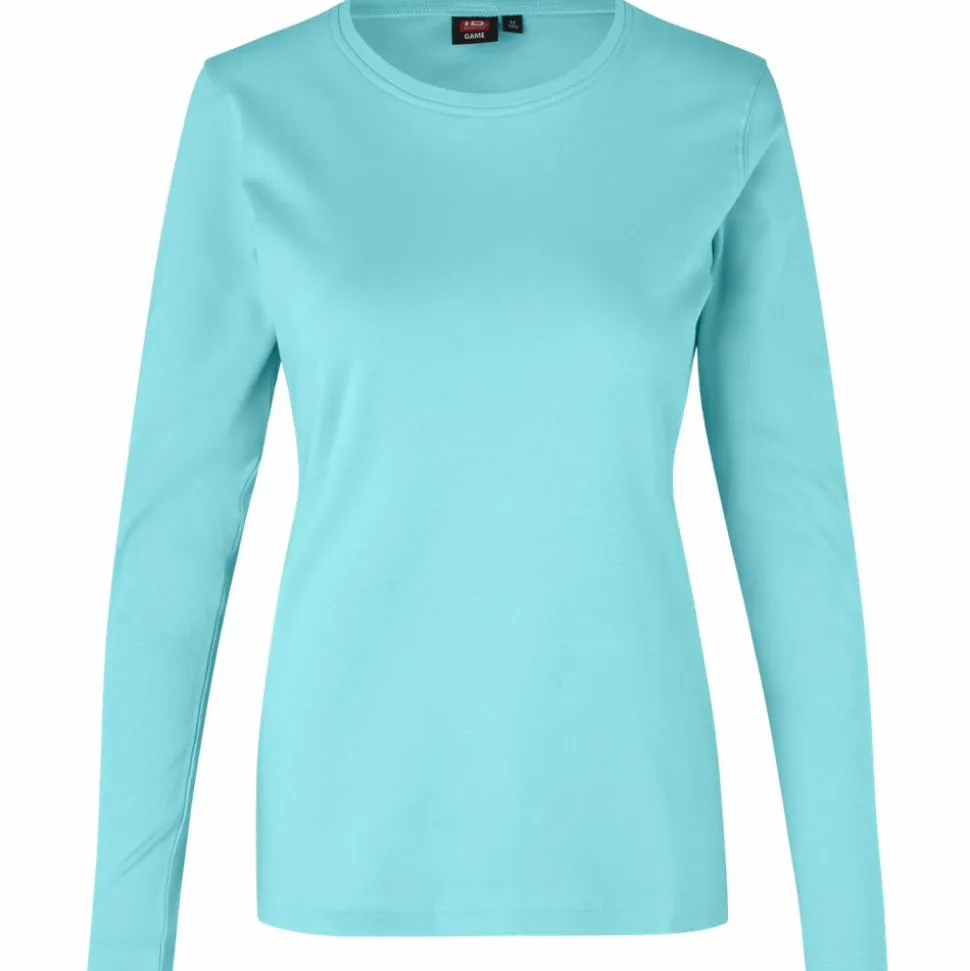 ID Interlock Dame Langærmet t-shirt - Mint