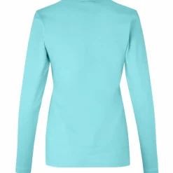 ID Interlock Dame Langærmet t-shirt - Mint