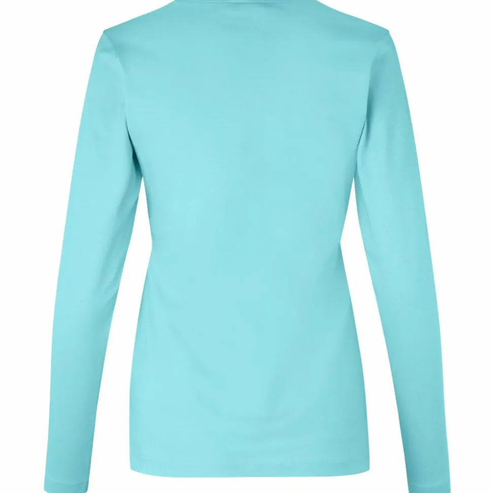 ID Interlock Dame Langærmet t-shirt - Mint