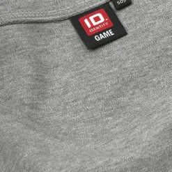 ID Interlock Dame Langærmet t-shirt - Grå Melange