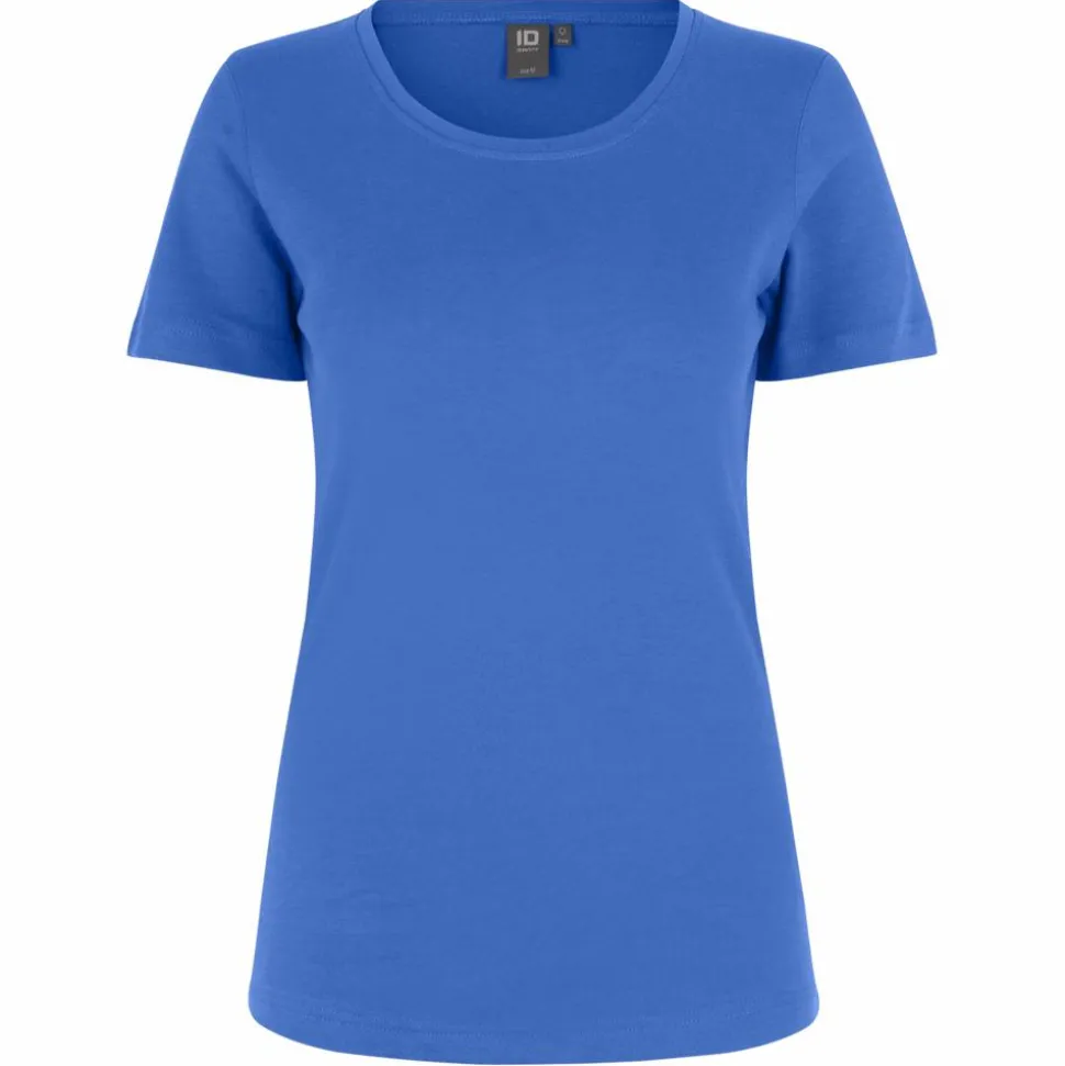 ID Interlock Dame T-shirt - Azur