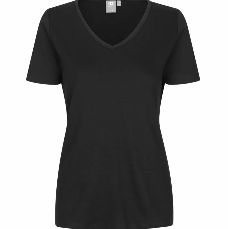 ID Interlock Dame T-shirt - Black