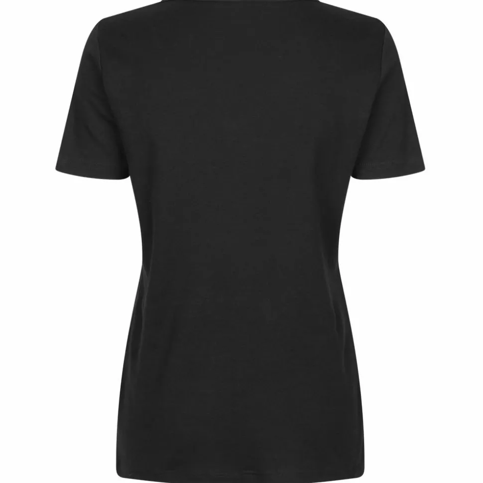 ID Interlock Dame T-shirt - Black
