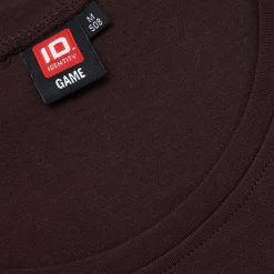 ID Interlock Dame T-shirt - Mørk Bordeaux