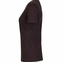 ID Interlock Dame T-shirt - Mørk Bordeaux