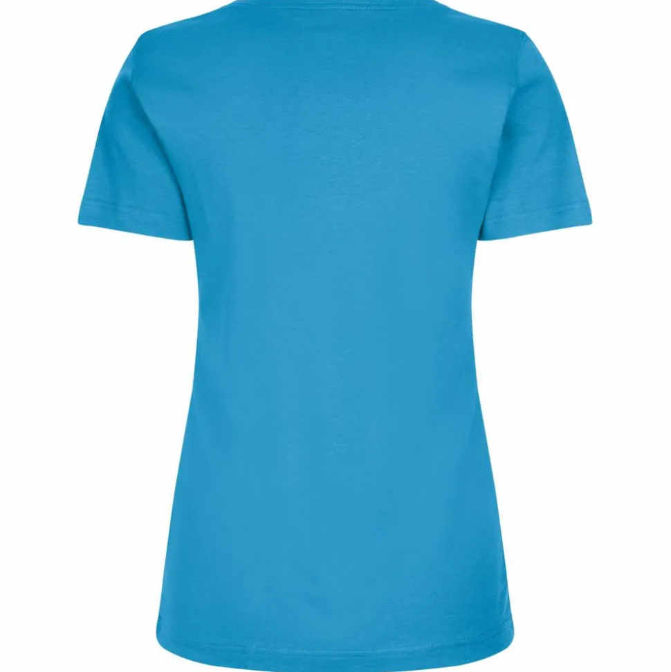 ID Interlock Dame T-shirt - Turkis