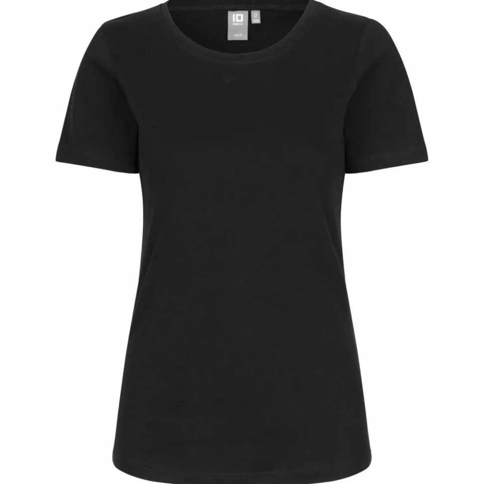 ID Interlock Dame T-shirt - Sort