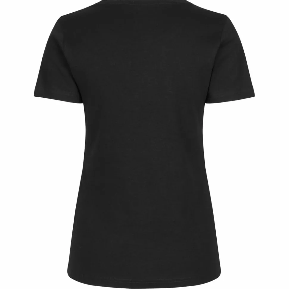 ID Interlock Dame T-shirt - Sort