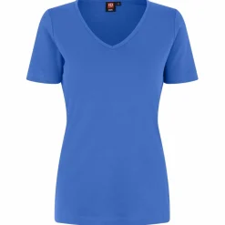 ID Interlock Dame T-shirt - Azur