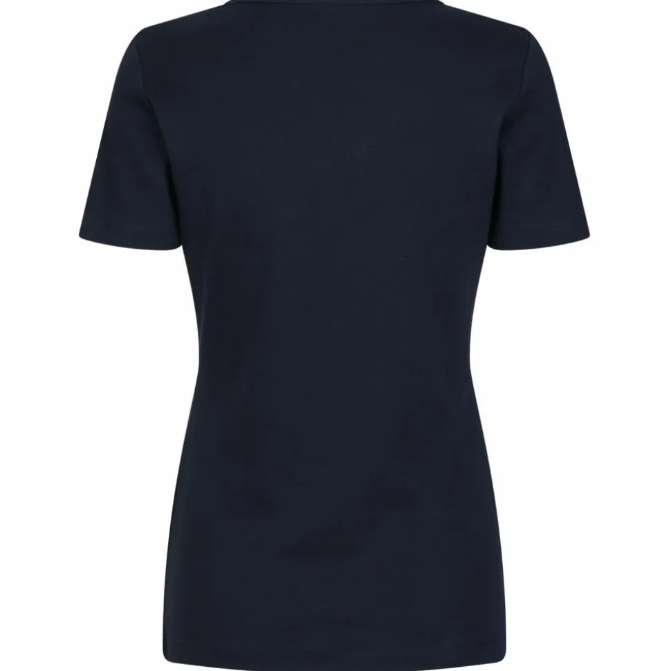 ID Interlock Dame T-shirt - Navy