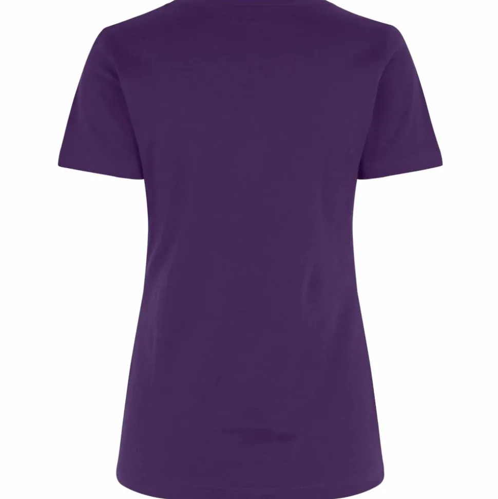 ID Interlock Dame T-shirt - Lilla