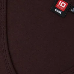 ID Interlock Dame T-shirt - Mørk Bordeaux