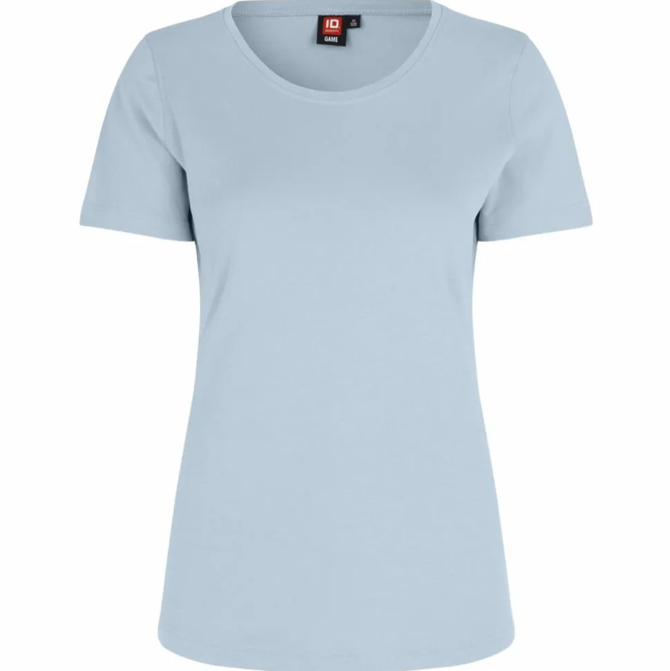 ID Interlock Dame T-shirt - Lys Blå