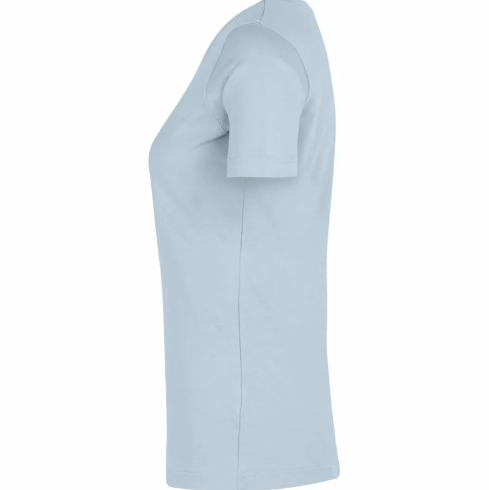ID Interlock Dame T-shirt - Lys Blå