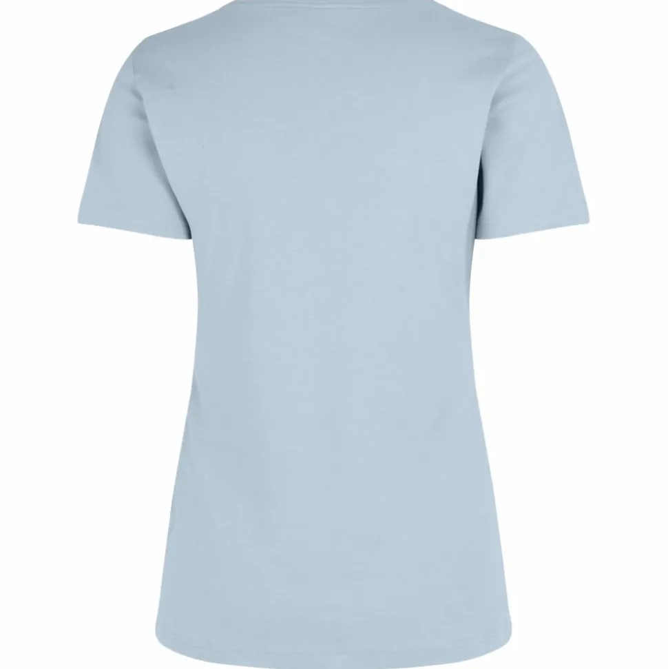 ID Interlock Dame T-shirt - Lys Blå