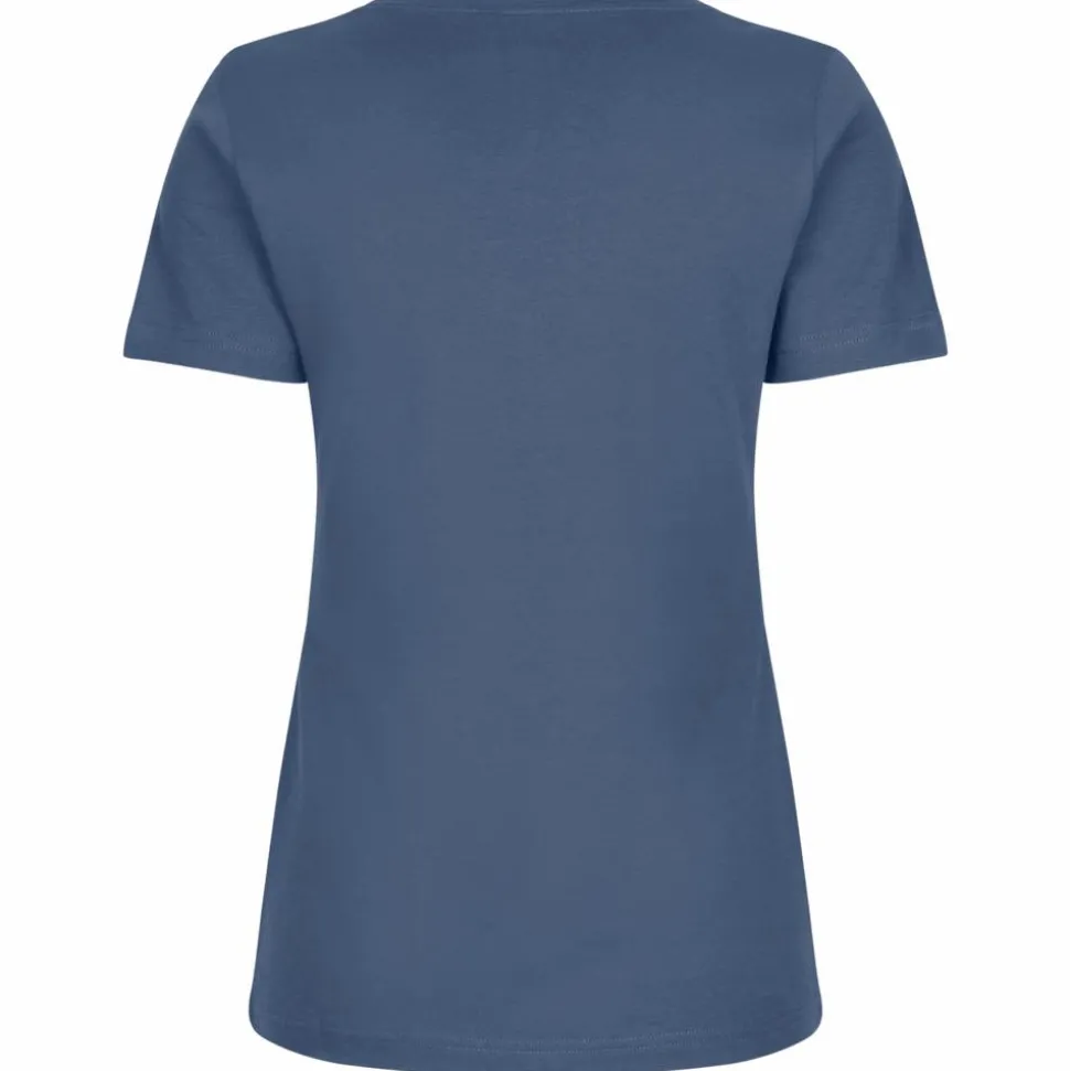 ID Interlock Dame T-shirt - Indigo