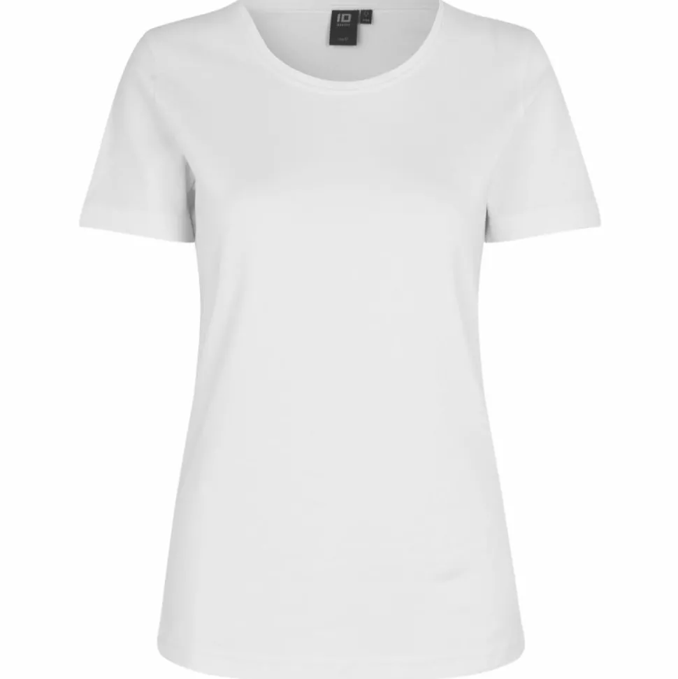 ID Interlock Dame T-shirt - Hvid