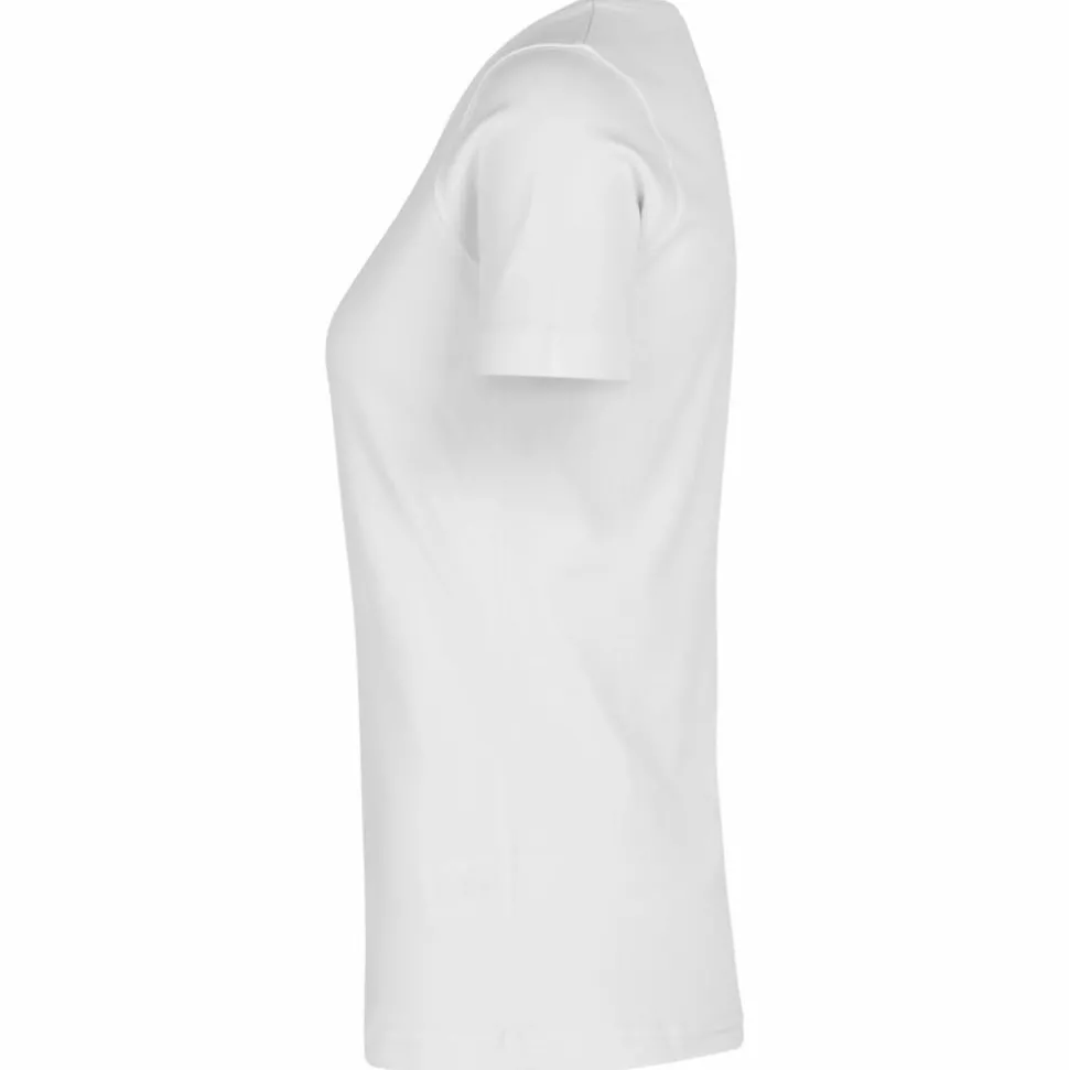 ID Interlock Dame T-shirt - Hvid