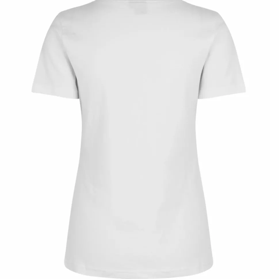 ID Interlock Dame T-shirt - Hvid