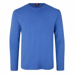 ID Interlock Herre Langærmet t-shirt - Azur
