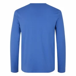 ID Interlock Herre Langærmet t-shirt - Azur