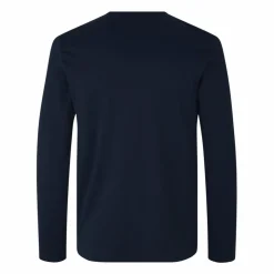 ID Interlock Herre Langærmet t-shirt - Navy