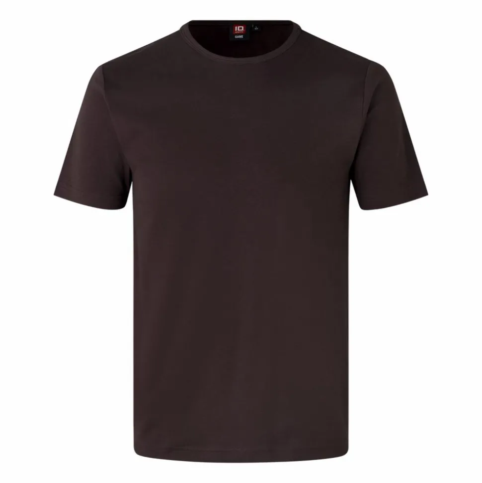 ID Interlock Herre T-shirt - Mørk Bordeaux