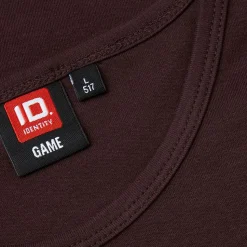 ID Interlock Herre T-shirt - Mørk Bordeaux