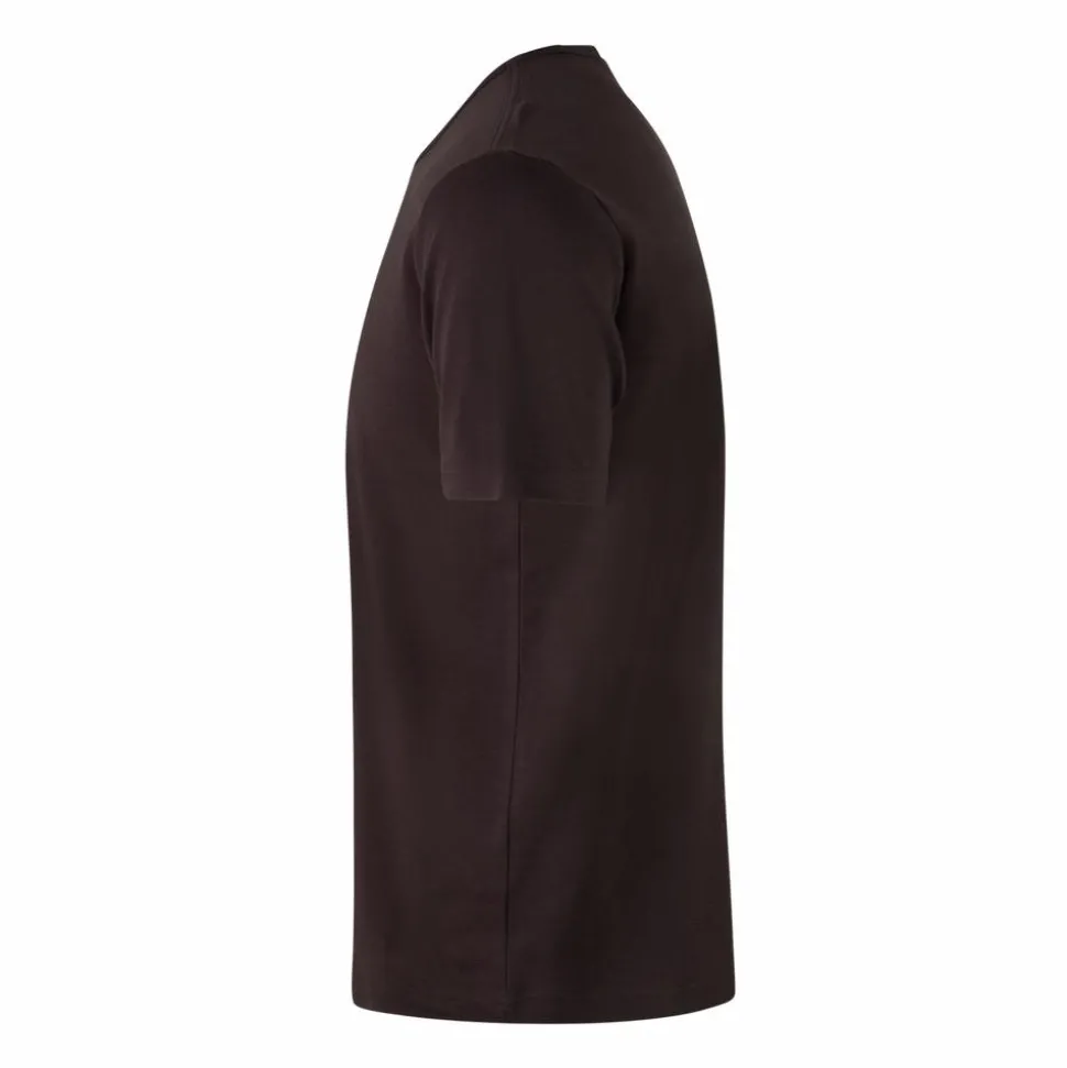 ID Interlock Herre T-shirt - Mørk Bordeaux