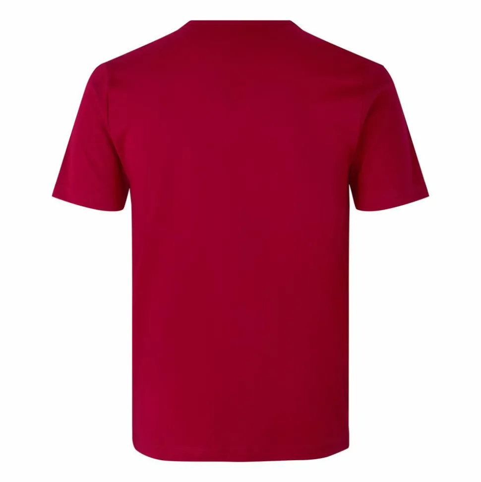ID Interlock Herre T-shirt - Rød