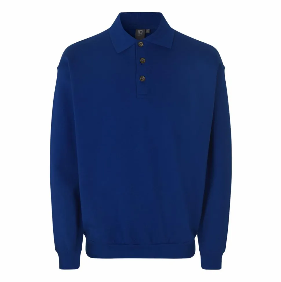 ID Klassisk Herre Sweatshirt - Kongeblå
