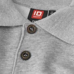 ID Klassisk Herre Sweatshirt - Grå Melange