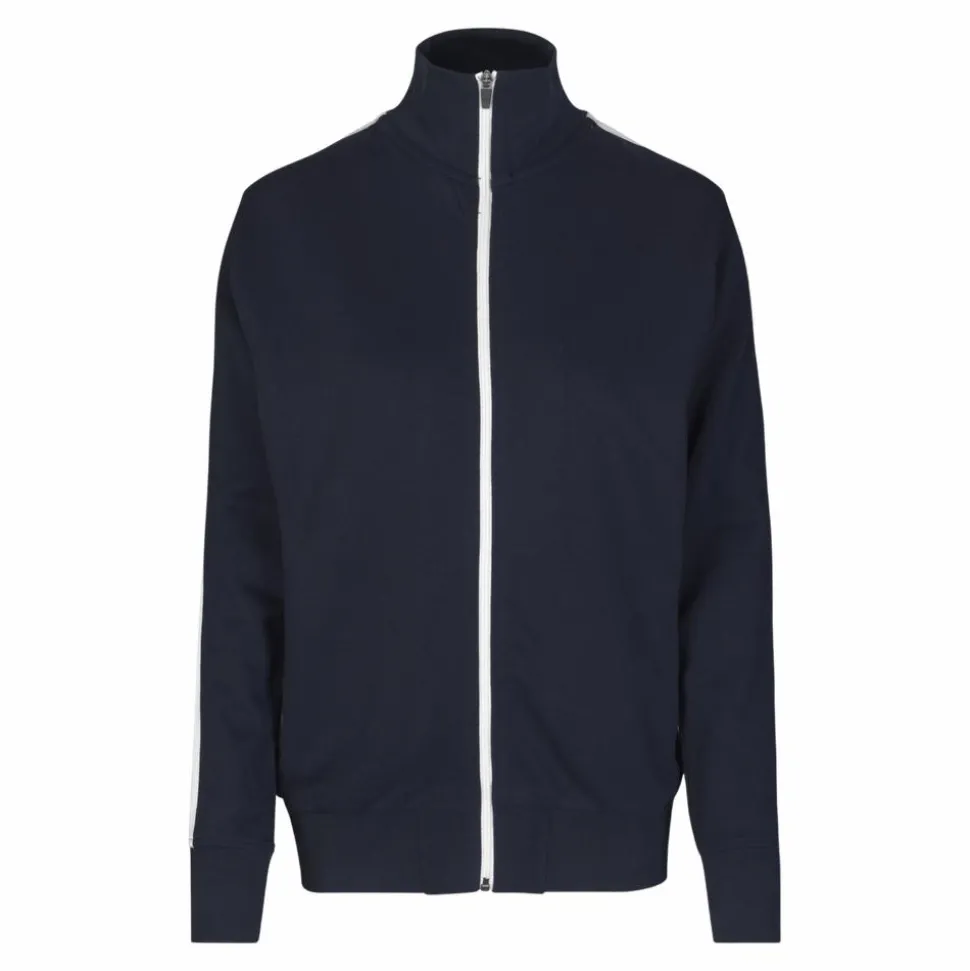 ID Kontrast Dame Cardigan - Navy