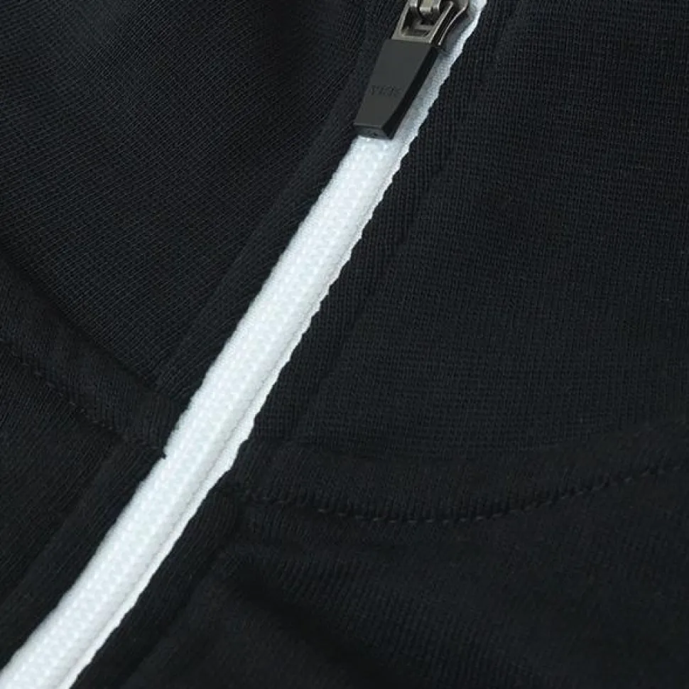 ID Kontrast Dame Cardigan - Black