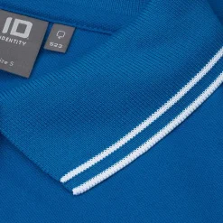 ID Kontrast Dame Polo - Azur