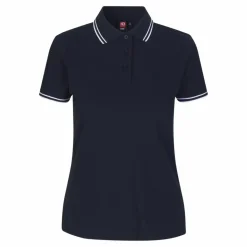 ID Kontrast Dame Polo - Navy