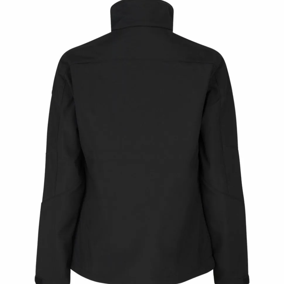 ID Kontrast Dame Softshell - Black