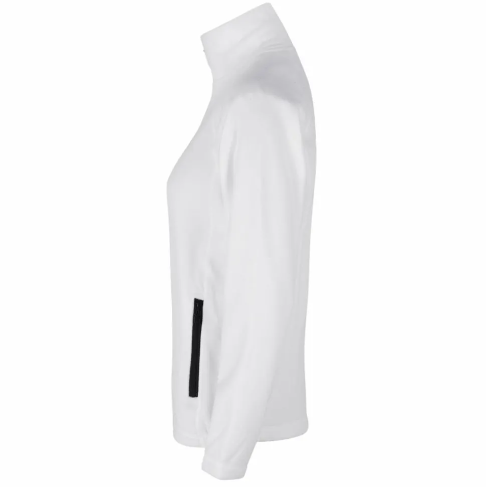 ID Microfleece Dame Fleecejakke - White