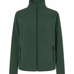 ID Microfleece Dame Fleecejakke - Flaskegrøn
