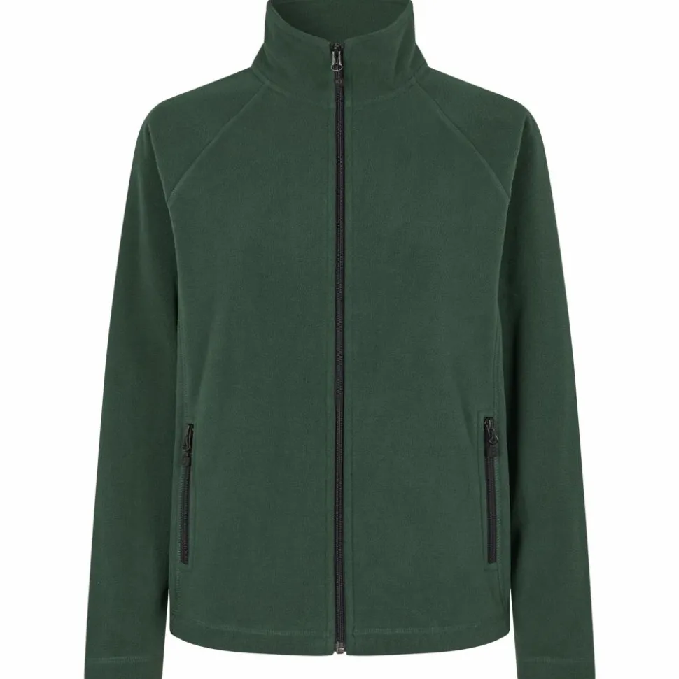 ID Microfleece Dame Fleecejakke - Flaskegrøn