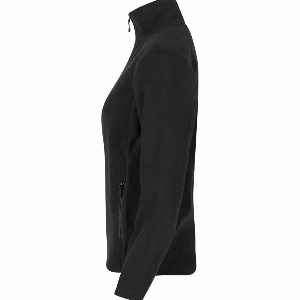 ID Microfleece Dame Fleecejakke - Black
