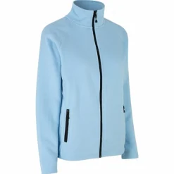 ID Microfleece Dame Fleecejakke - Light Blue
