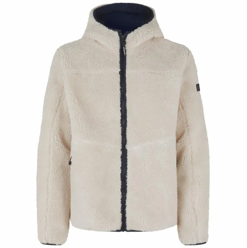 ID Pile Herre Fleecejakke - Off white