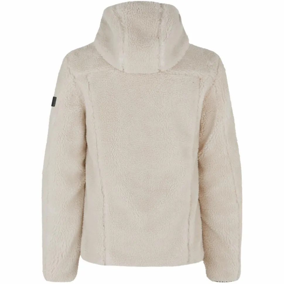 ID Pile Herre Fleecejakke - Off white
