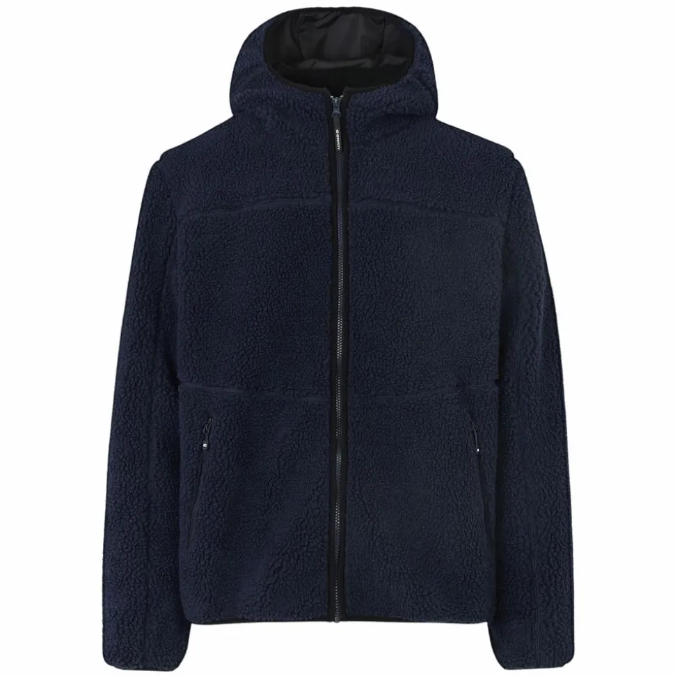 ID Pile Herre Fleecejakke - Navy