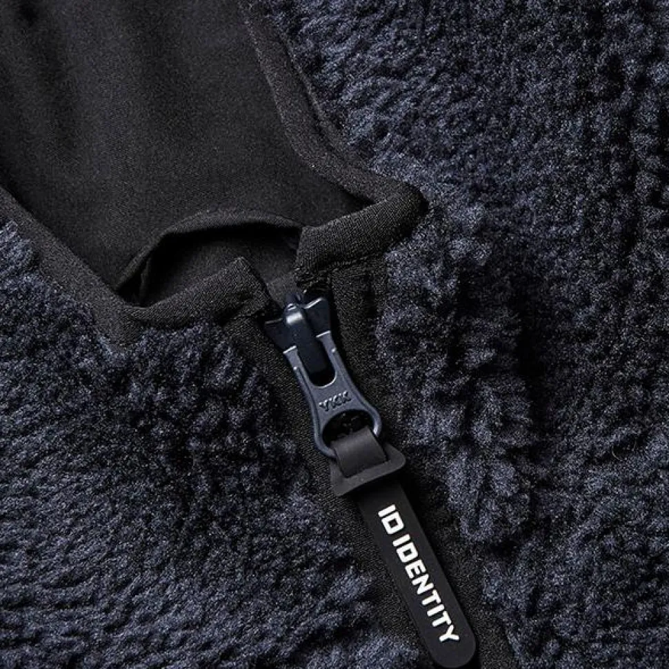 ID Pile Herre Fleecejakke - Navy